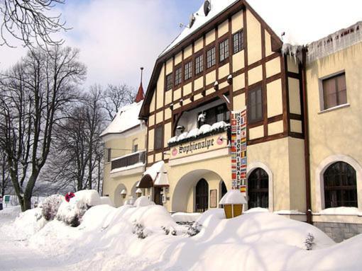 Hotel-Restaurant-Cafe Sophienalpe Vienna Esterno foto